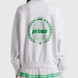 Sporty & Rich Prince Quarter Zip Sweater NWOT